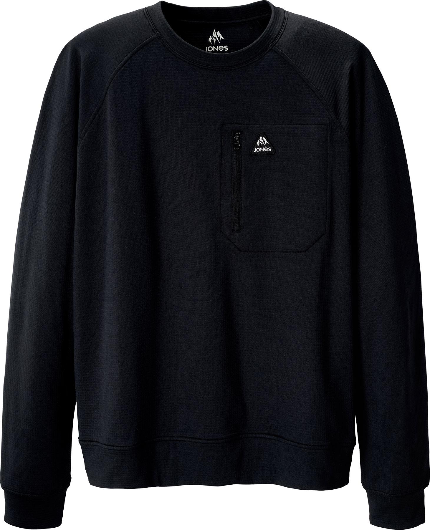 Product image for Flagship Recycled Grid Crew Neck Fleece Pullover - Men's