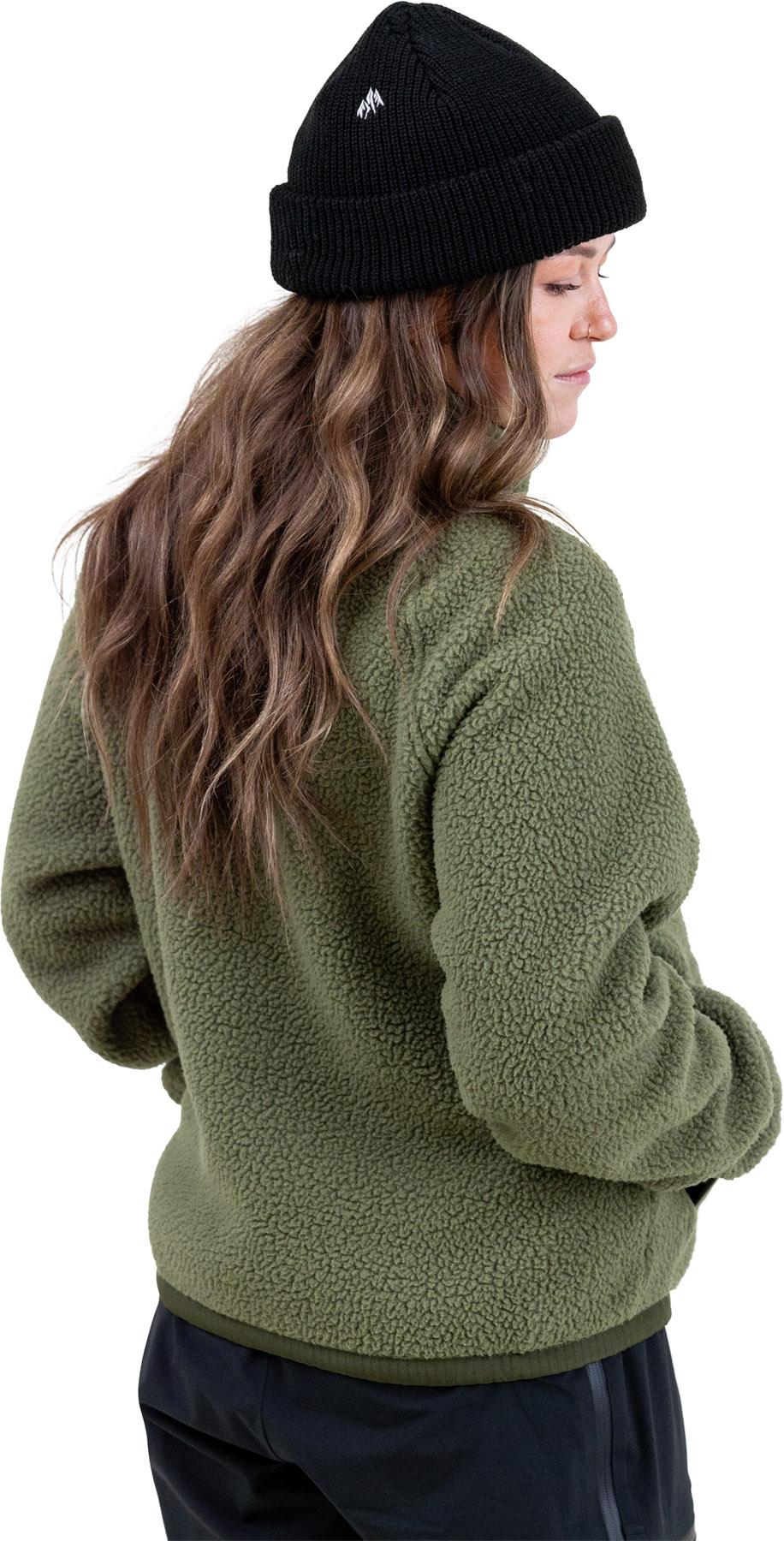 Product gallery image number 2 for product Campfire Recycled Sherpa Fleece Pullover - Women's