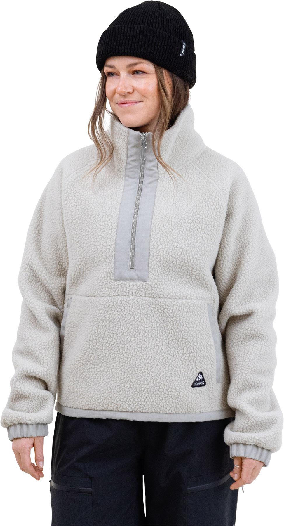 Product gallery image number 3 for product Campfire Recycled Sherpa Fleece Pullover - Women's