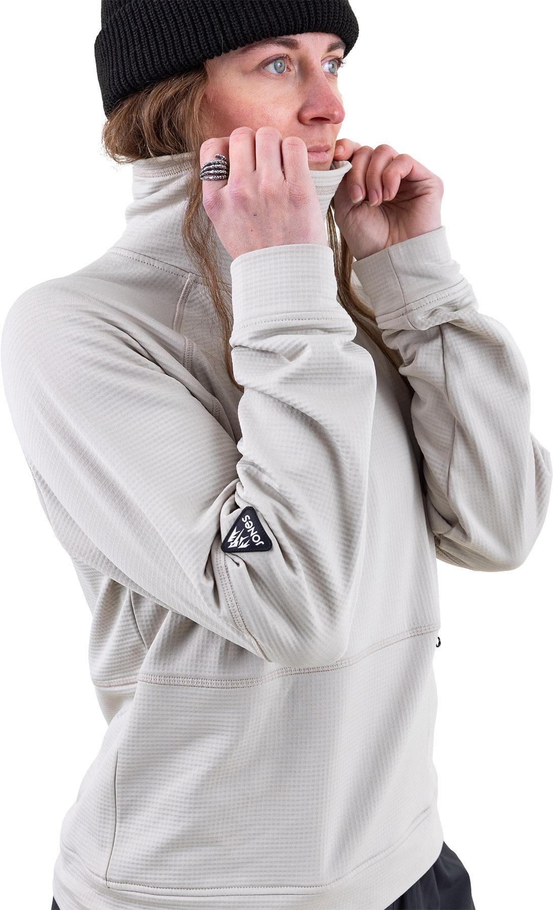 Product gallery image number 2 for product Flagship Recycled Grid Fleece Pullover - Women's