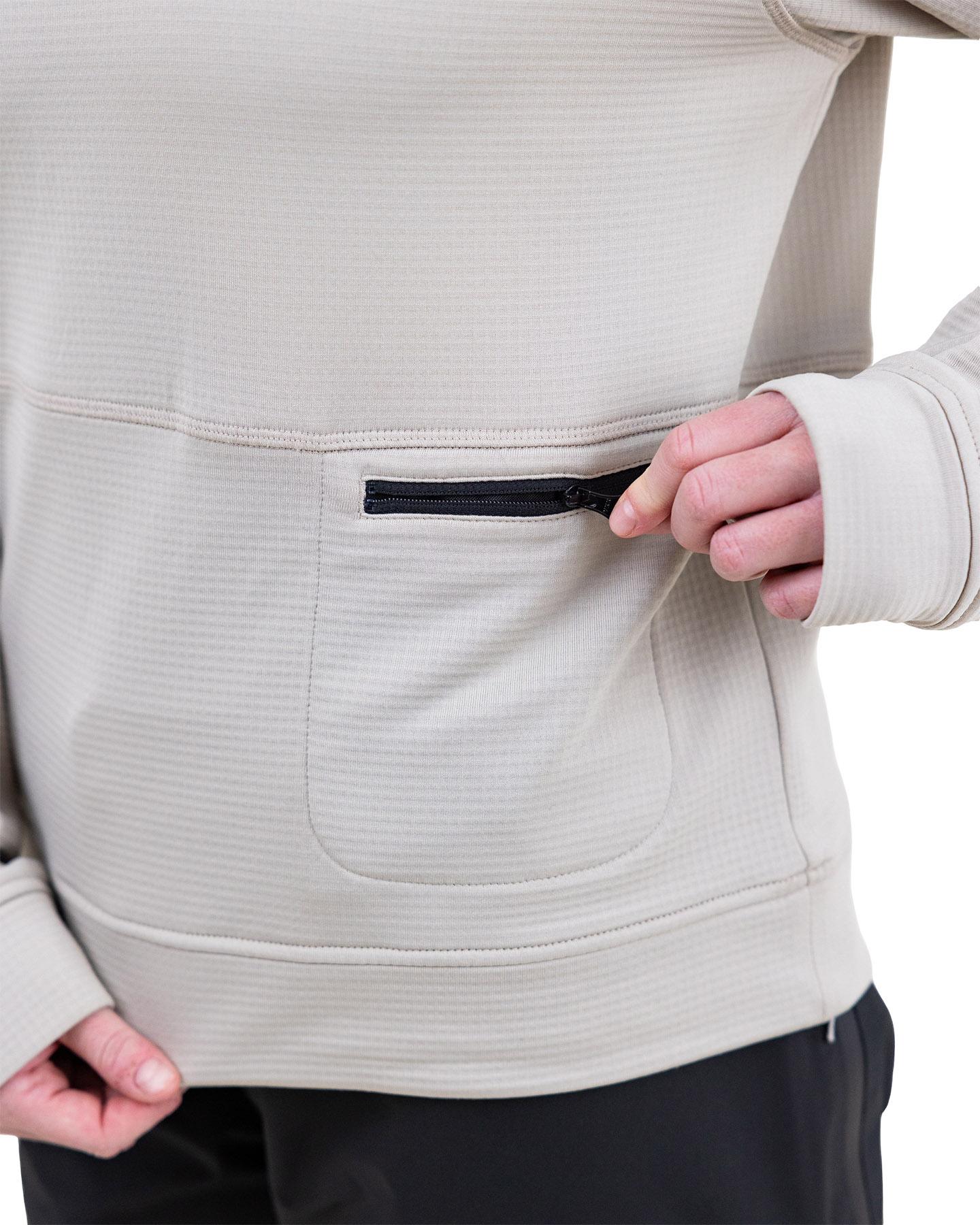 Product gallery image number 3 for product Flagship Recycled Grid Fleece Pullover - Women's