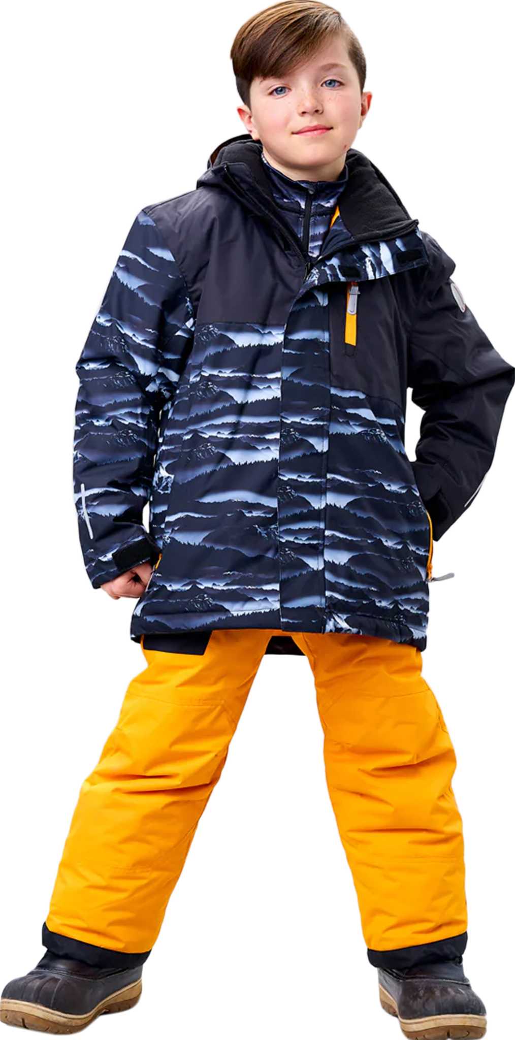Black Camo Print