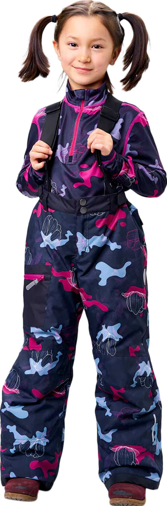 Raspberry Camo Print
