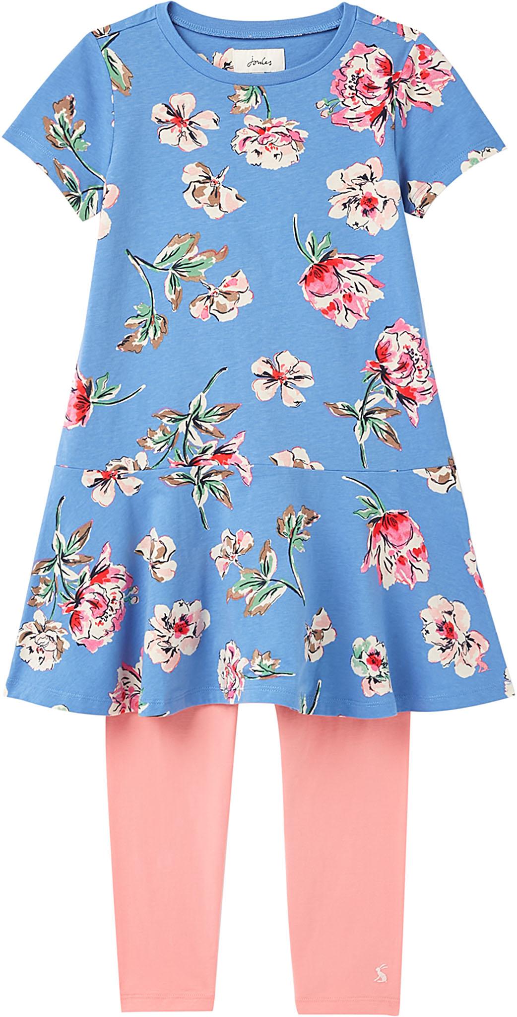 Product gallery image number 1 for product Iona Short Sleeve Dress And Leggings Set - Girls