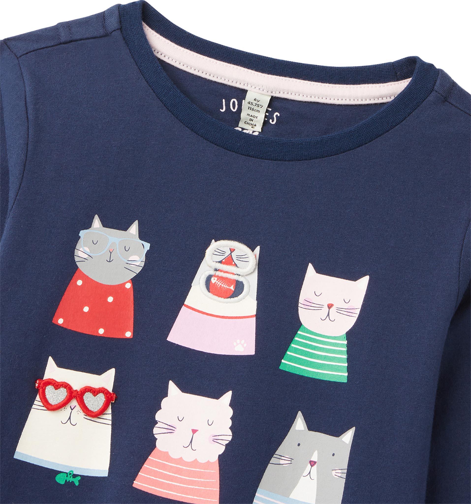 Product gallery image number 3 for product Chomp Long Sleeve Artwork Top - Girl's