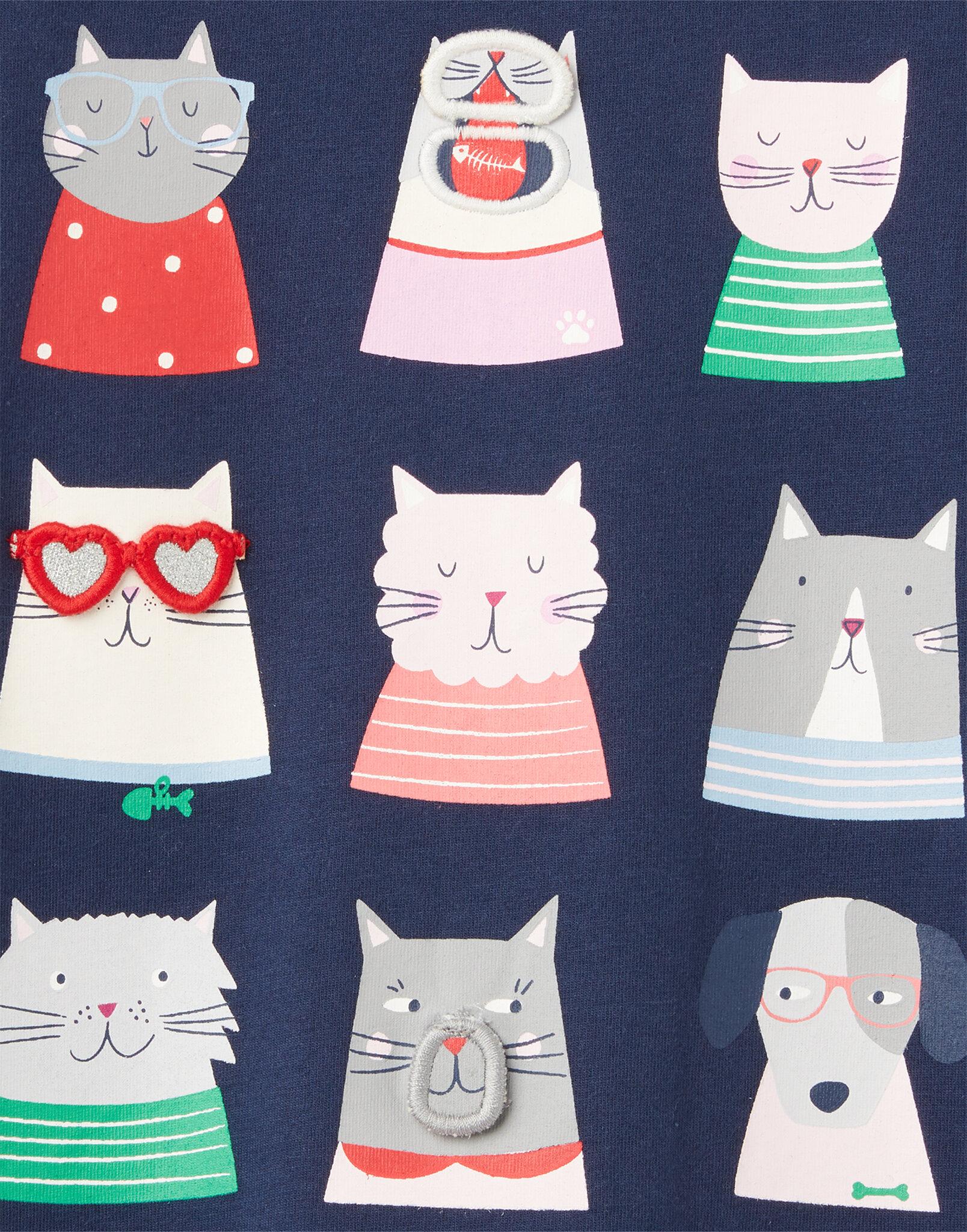 Product gallery image number 5 for product Chomp Long Sleeve Artwork Top - Girl's