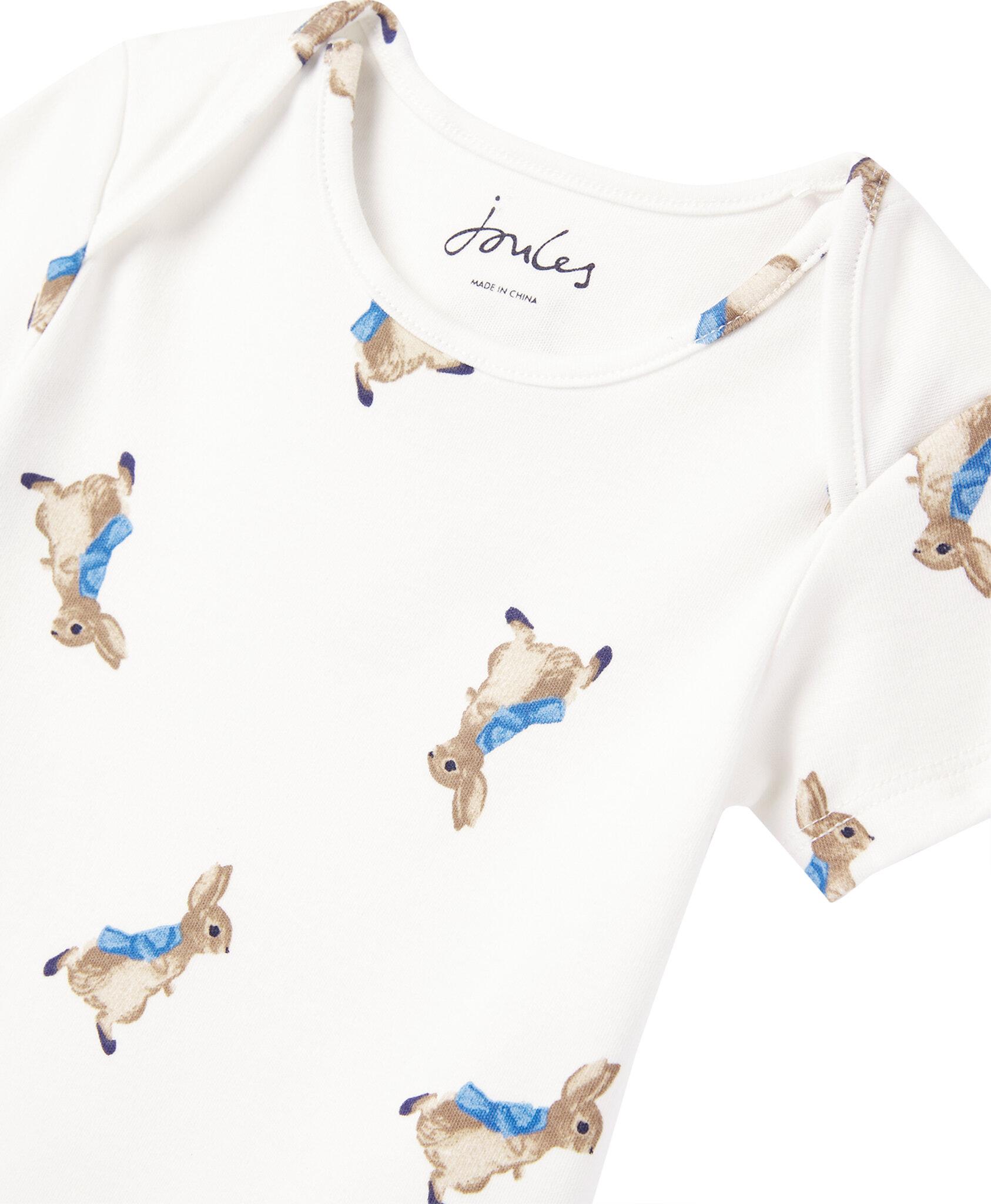 Product gallery image number 6 for product Peter Rabbit Wilbur Organically Grown Cotton Dungarees Set - Baby Boys