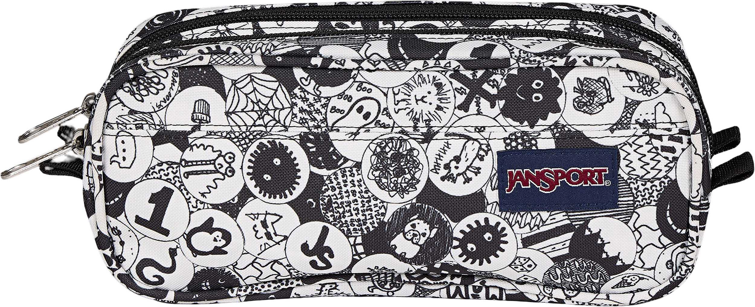 Doodle Dots Black - White - Grey