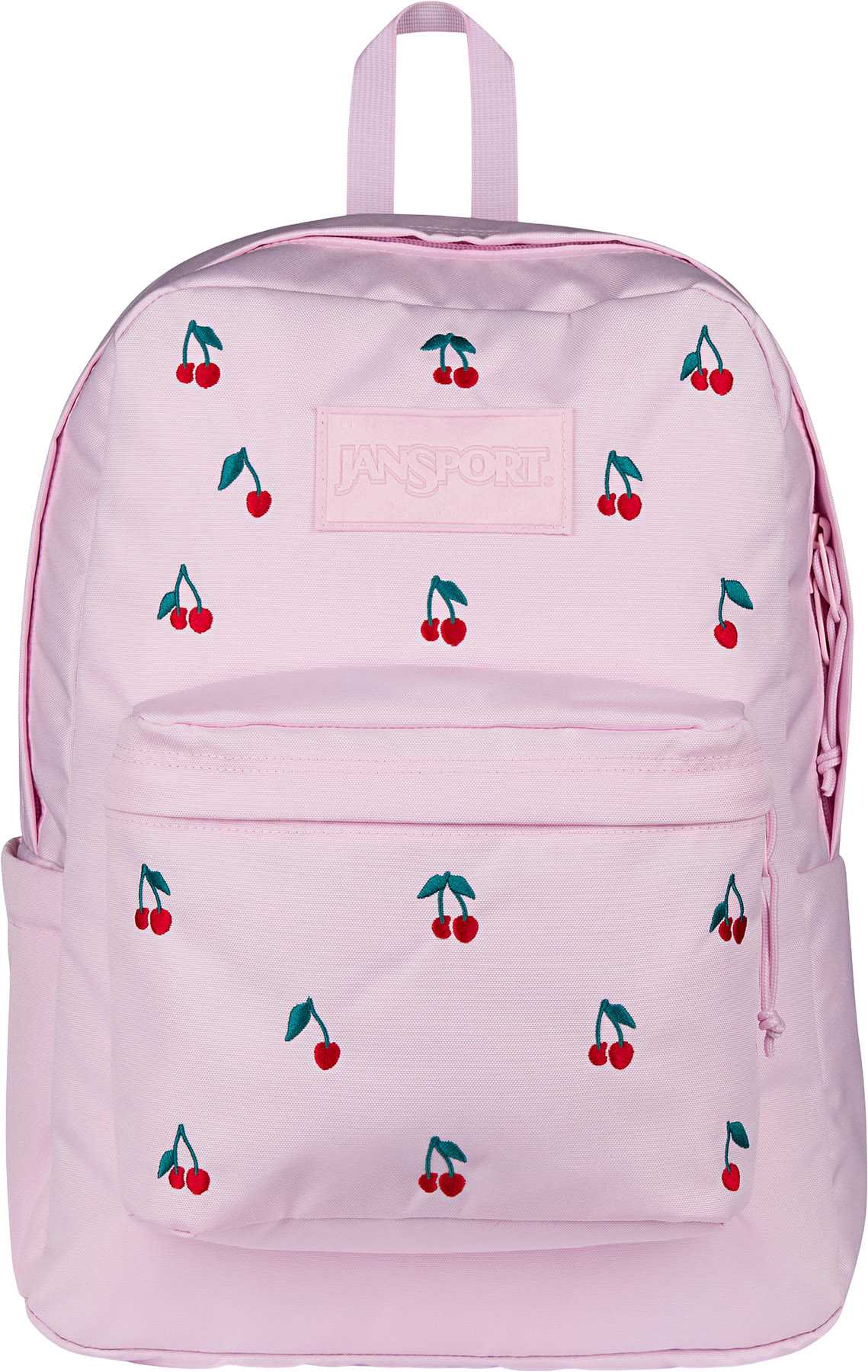 Pink Ice Cherry Embroidery