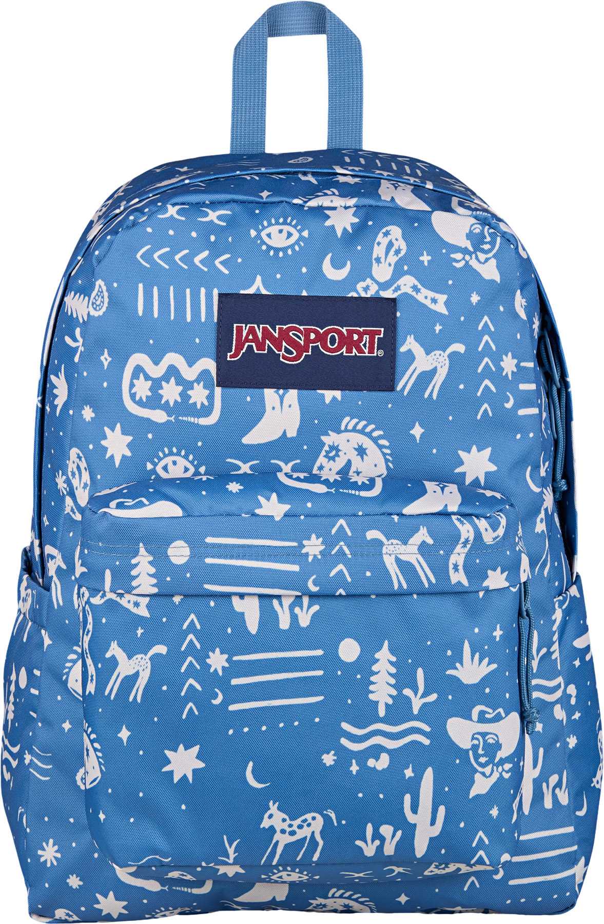Yeehaw And Horses Elemental Blue - Cream