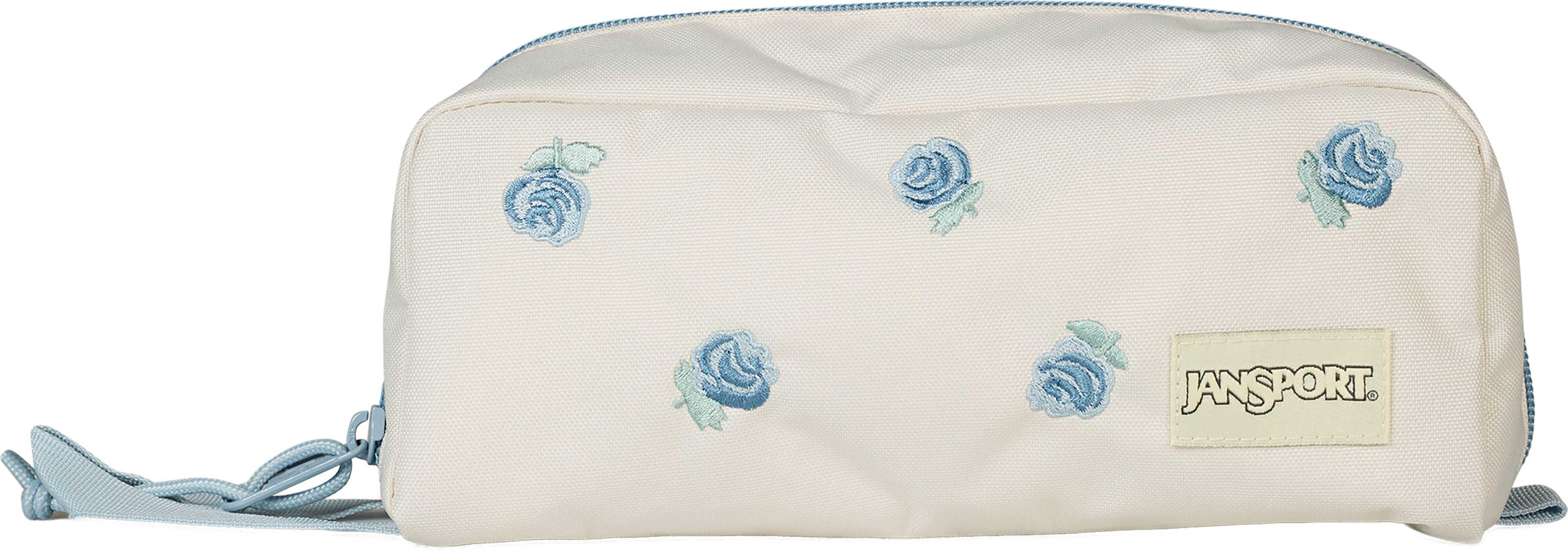 Just A Rose Embroidery Moon Flower - Blue - Green