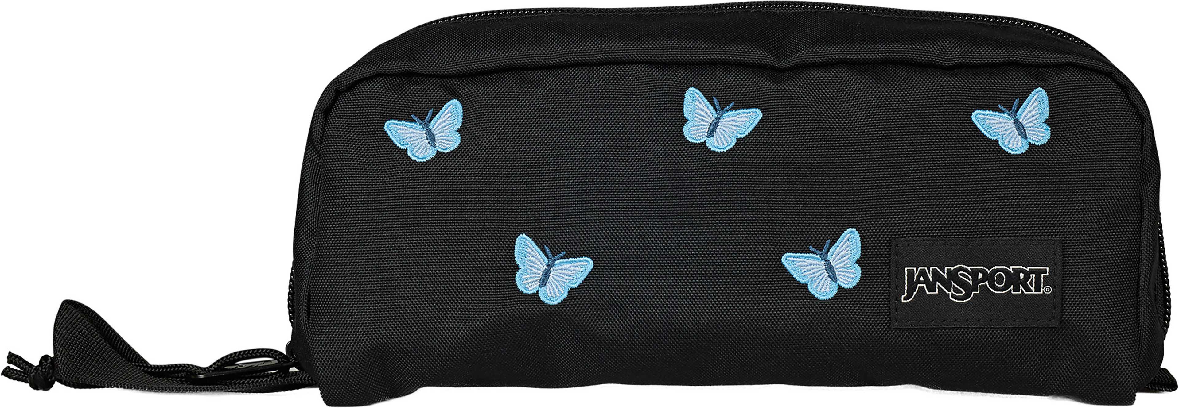 Tiny Butterflies Black - Medium Blue - Light Blue