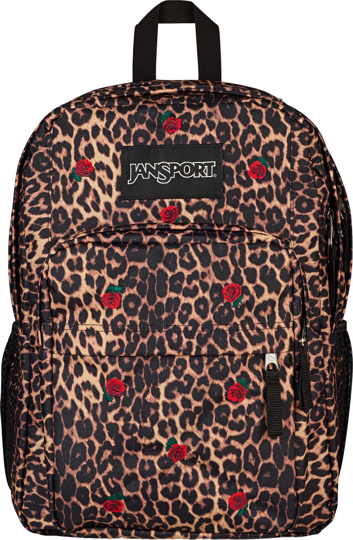 Leopard Rose Brown - Black - Red - Green