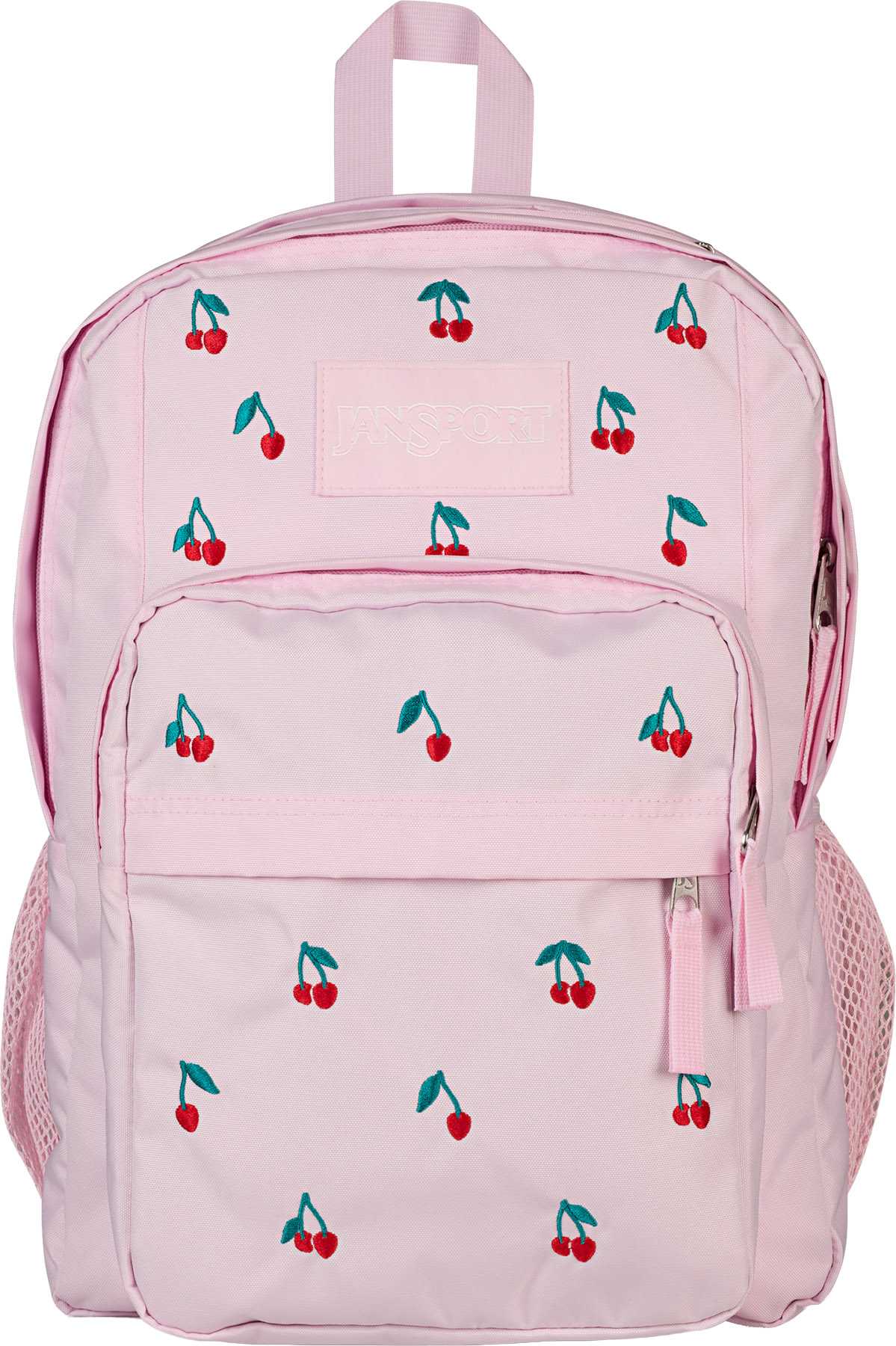 Pink Ice Cherry Embroidery