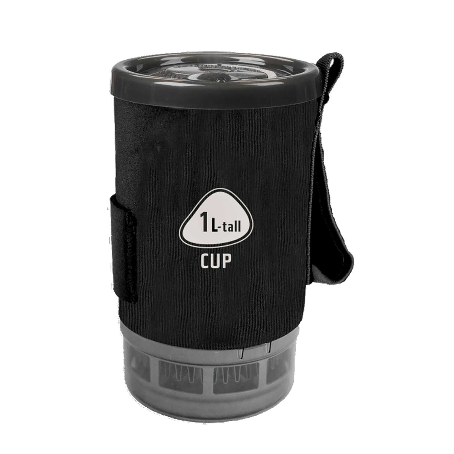 Product image for 1L FluxRing Tall Aluminium Spare Cup carbon