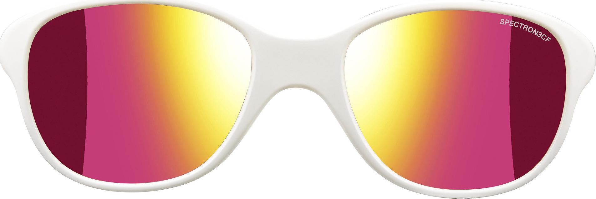 Product gallery image number 2 for product Romy Sunglasses - Shiny White-Mat Pastel Blue - Spectron 3CF Brown Lens