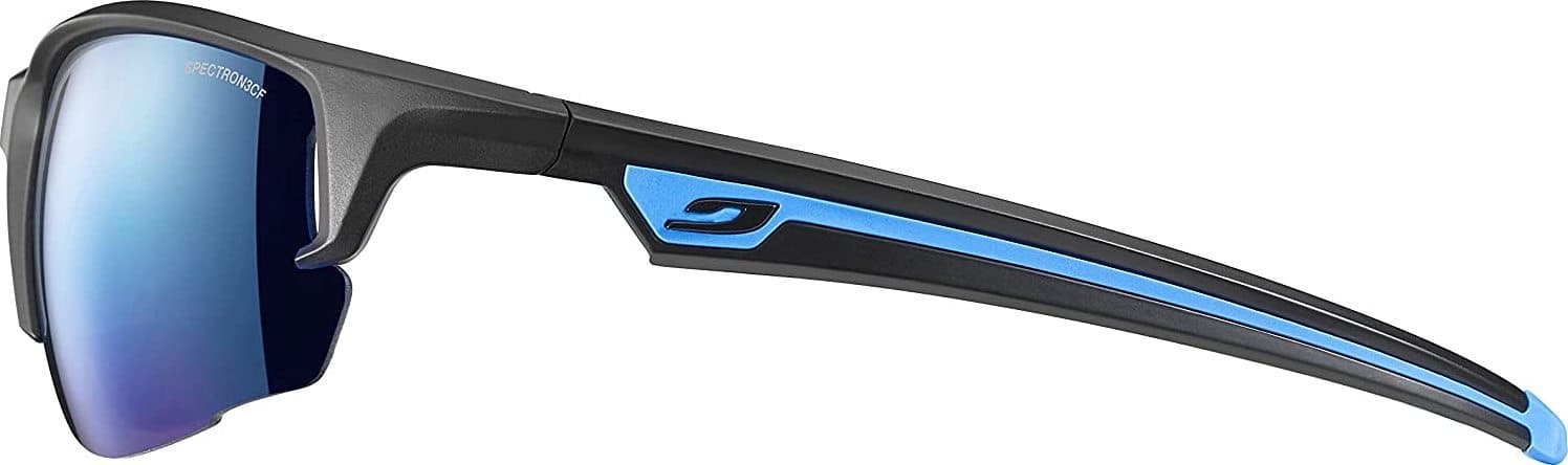 Product gallery image number 3 for product Venturi Sunglasses - Mat Black - Cyan Blue - Spectron 3 Blue Flash Lens