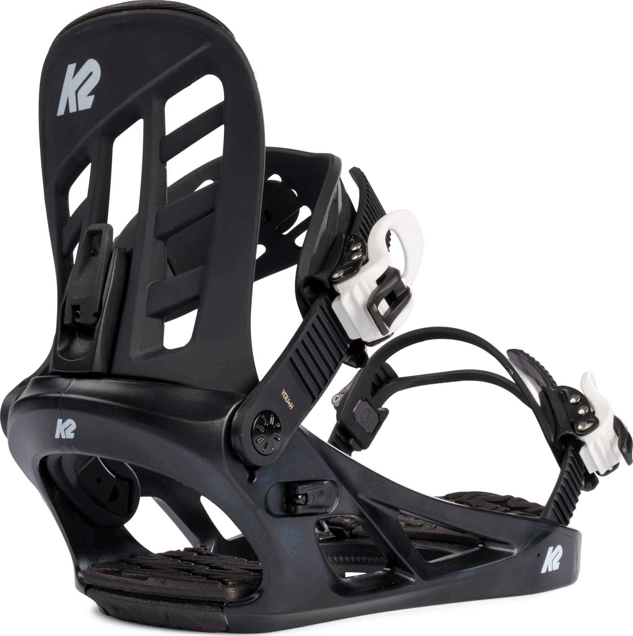Product gallery image number 3 for product You+H Snowboard Bindings - Youth