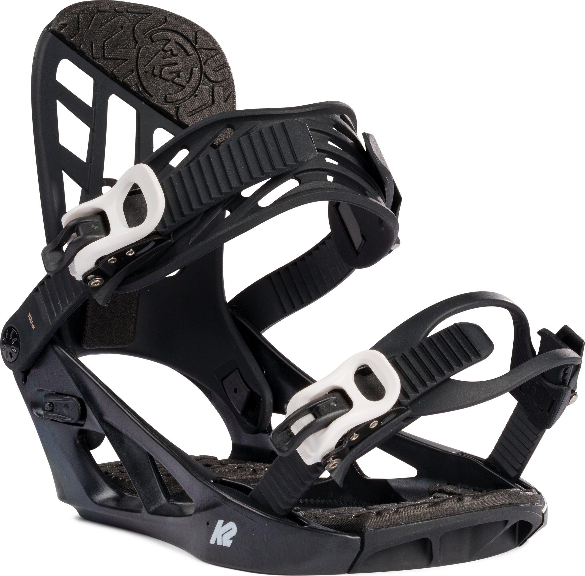 Product gallery image number 1 for product You+H Snowboard Bindings - Youth