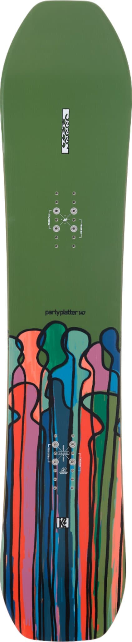 Product gallery image number 1 for product Party Platter Snowboard - Unisex