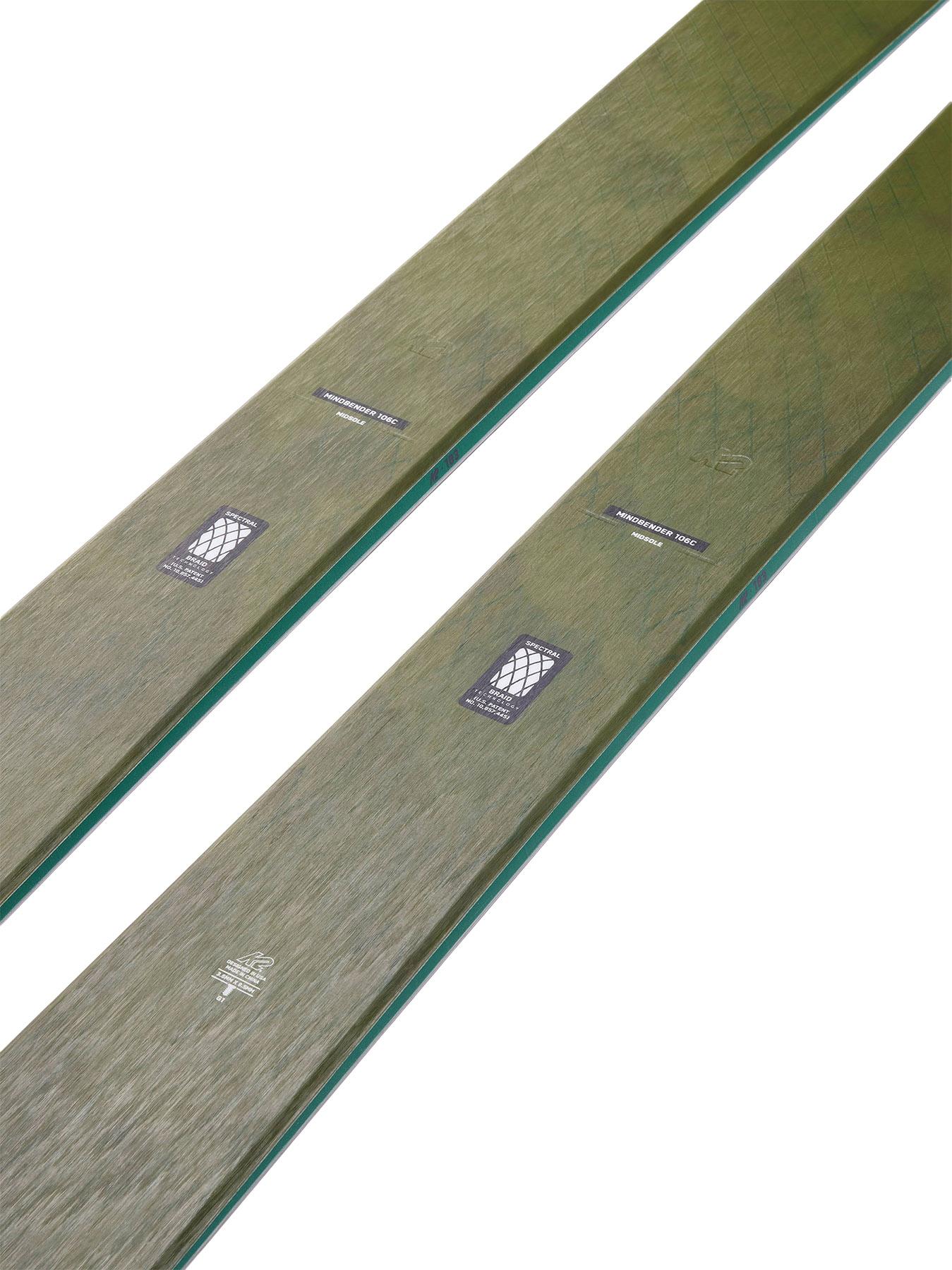 Product gallery image number 2 for product Mindbender 106C Skis - Men's