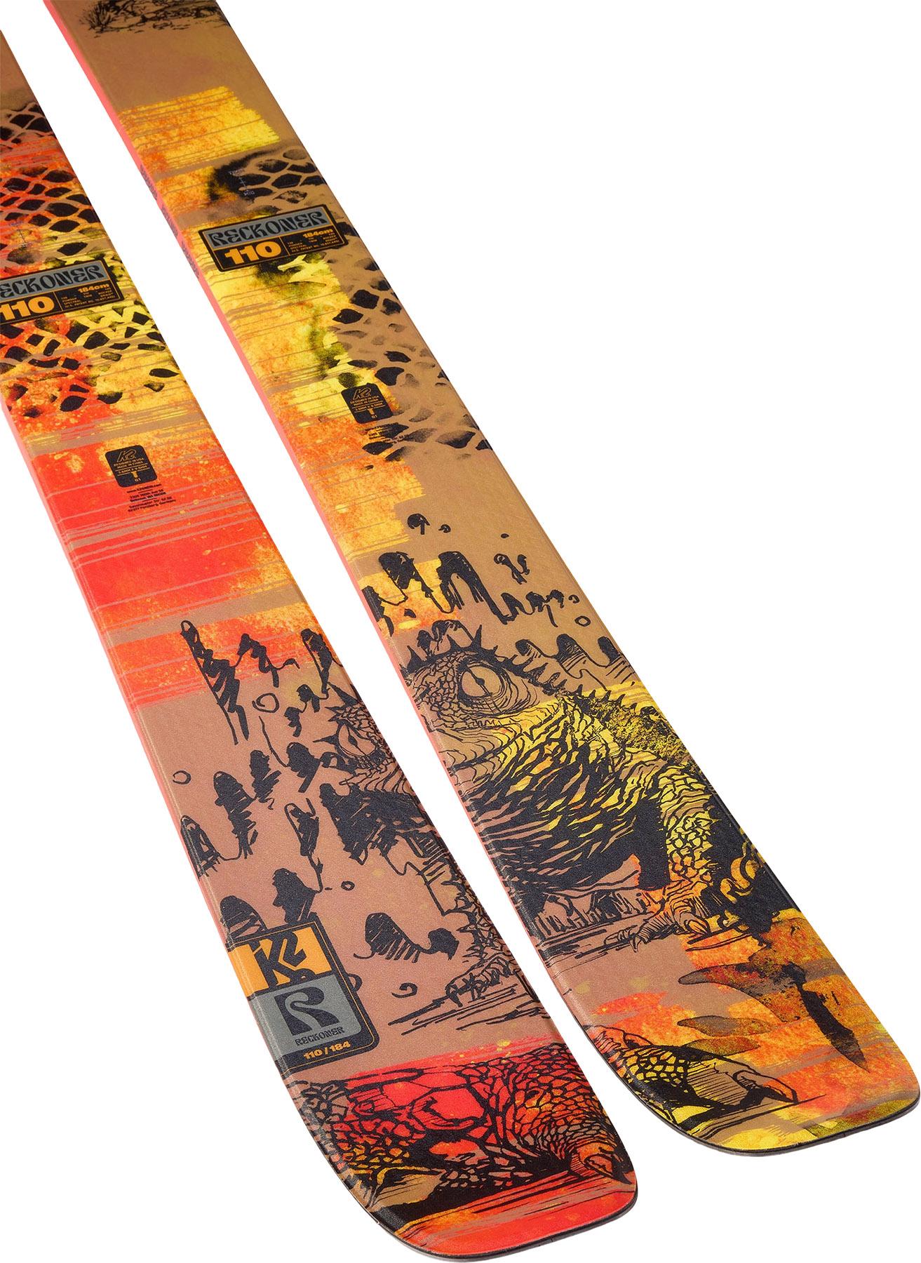 Product gallery image number 2 for product Reckoner 110 Skis - Men's