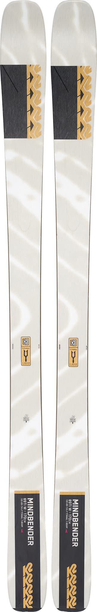Product gallery image number 1 for product Mindbender 89Ti Skis - Women’s