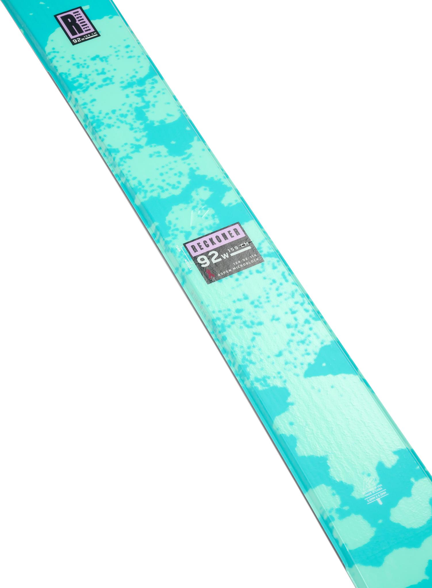 Product gallery image number 5 for product Reckoner 92 Skis - Women’s