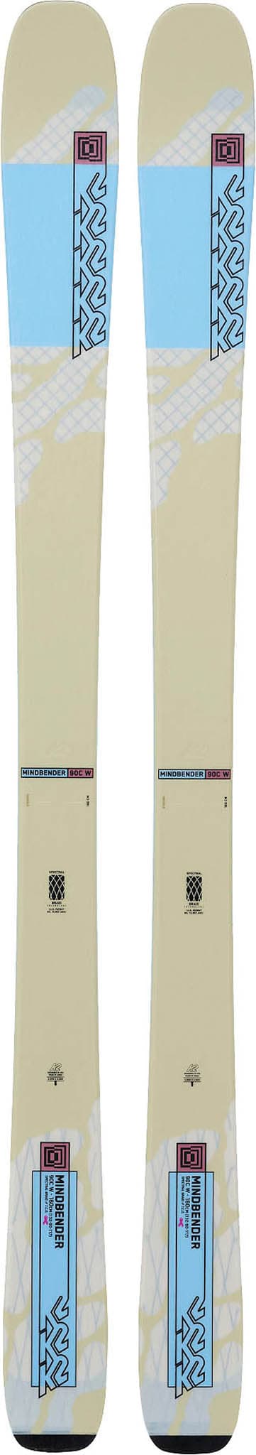 Image de produit pour Skis Mindbender 90C - Femme