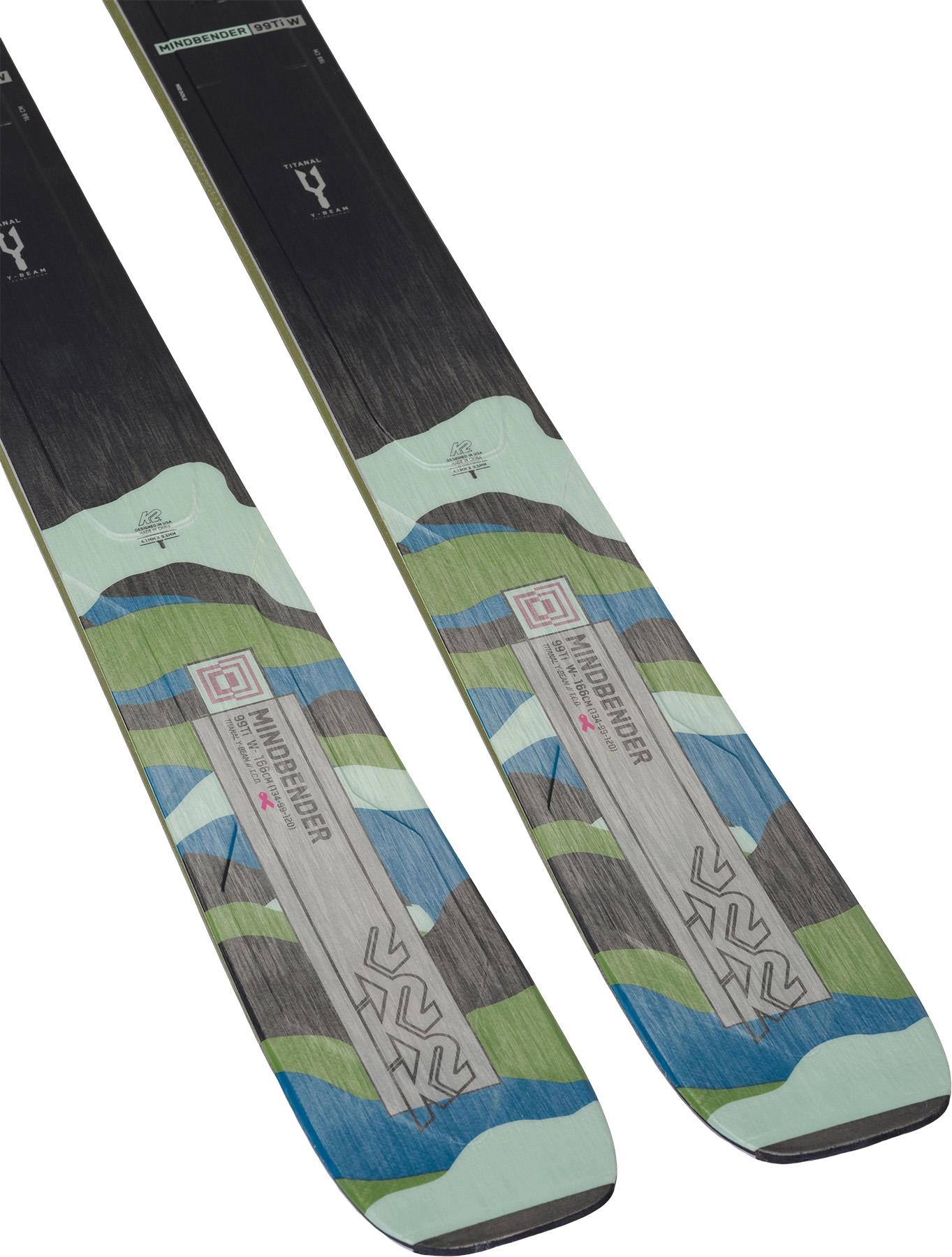 Product gallery image number 3 for product Mindbender 99Ti Skis - Women's