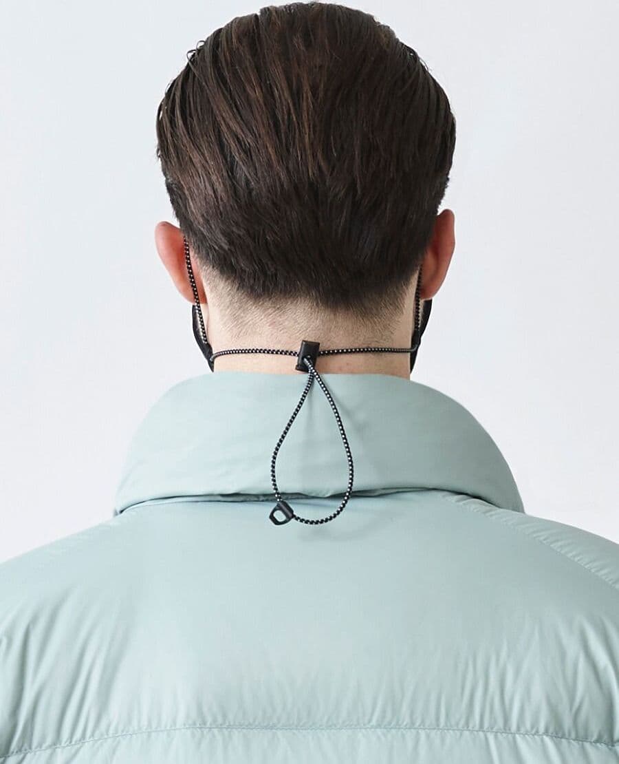 Product gallery image number 4 for product Silver Thread Face Mask - Unisex