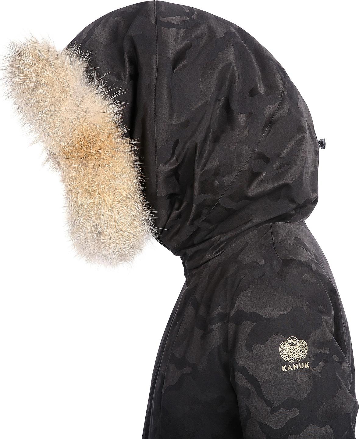Product gallery image number 2 for product Kanuk+Dubuc Glacier Insulated Jacket With Coyote Fur 29 Inch - Women's