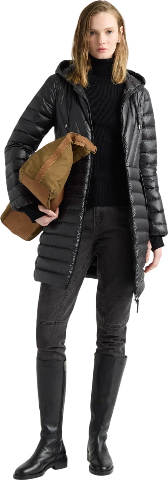 Product gallery image number 4 for product Delage Mid-Length Puffer Coat - Women's