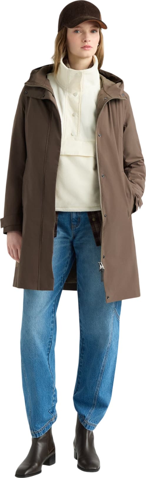 Product gallery image number 2 for product Lorraine Hooded 3-in-1 Insulated Coat - Women's