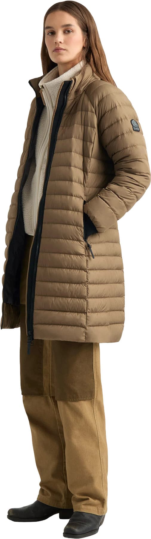 Product gallery image number 2 for product Lawrence Insulated Mid-Thigh Length Down Coat - Women's