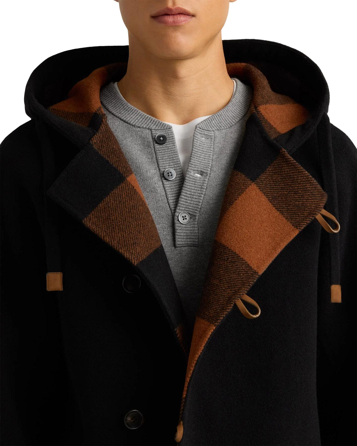 Numéro de l'image de la galerie de produits 5 pour le produit Manteau duffle en laine Brigham - Homme