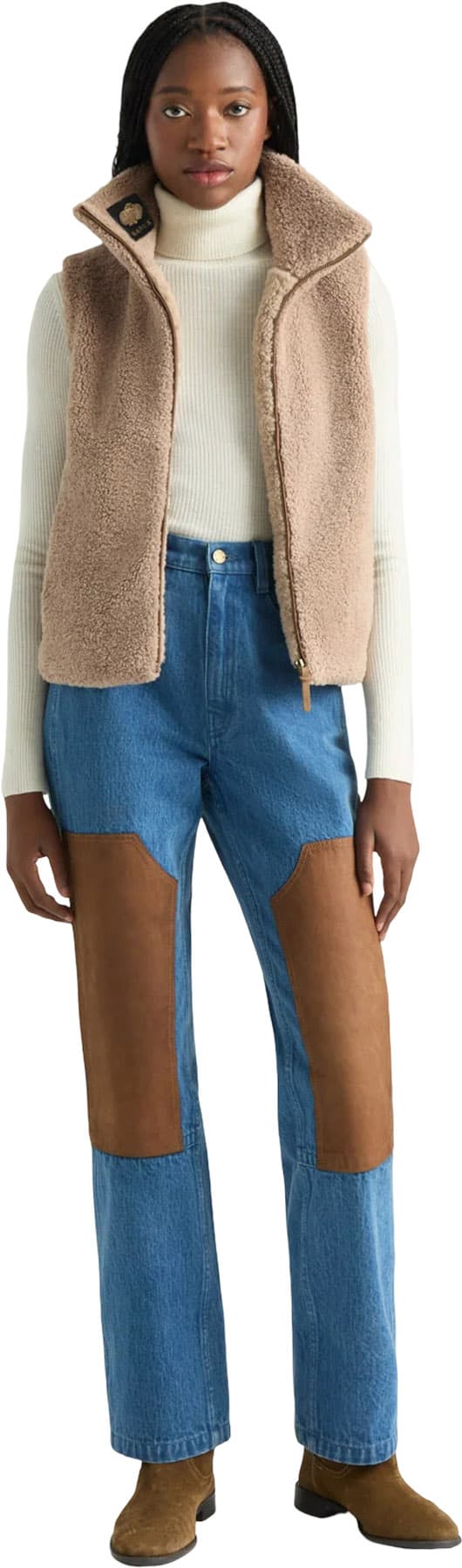Numéro de l'image de la galerie de produits 3 pour le produit Veste en sherpa Bernache - Femme