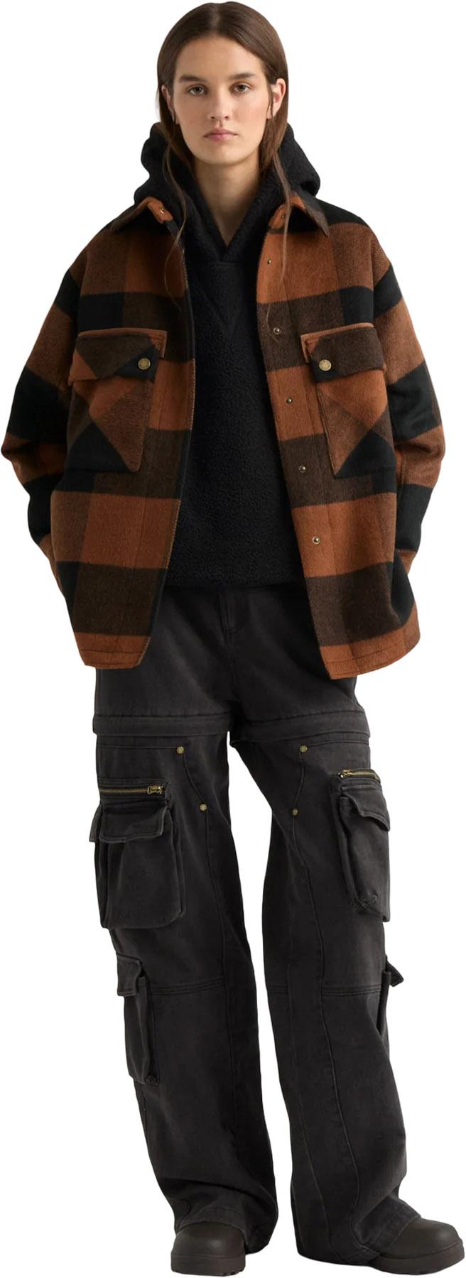 Product gallery image number 5 for product Matane Buffalo Plaid Shacket - Women's