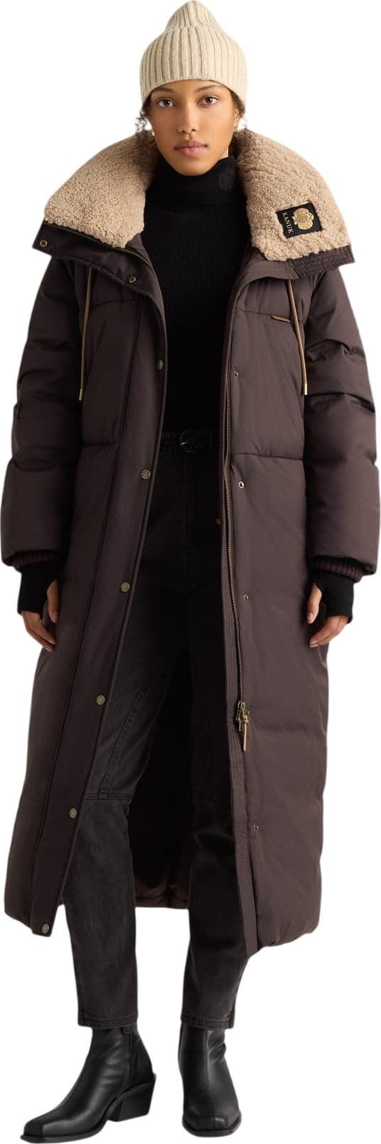 Product gallery image number 3 for product Kamouraska Maxi Signature Puffer - Women's