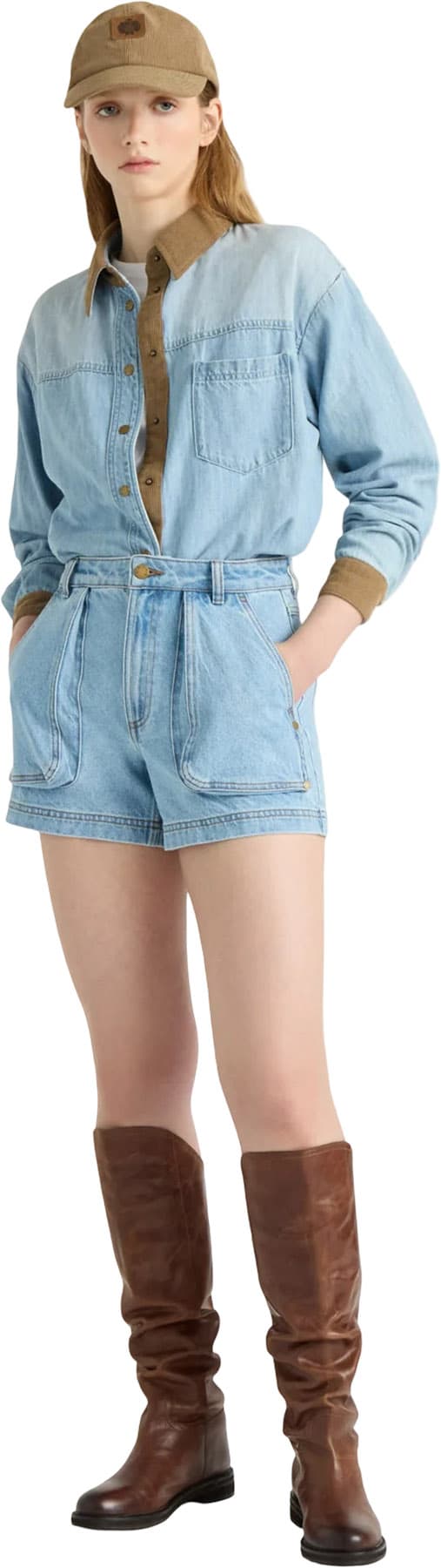 Product gallery image number 3 for product Cacouna Denim Shirt - Women's