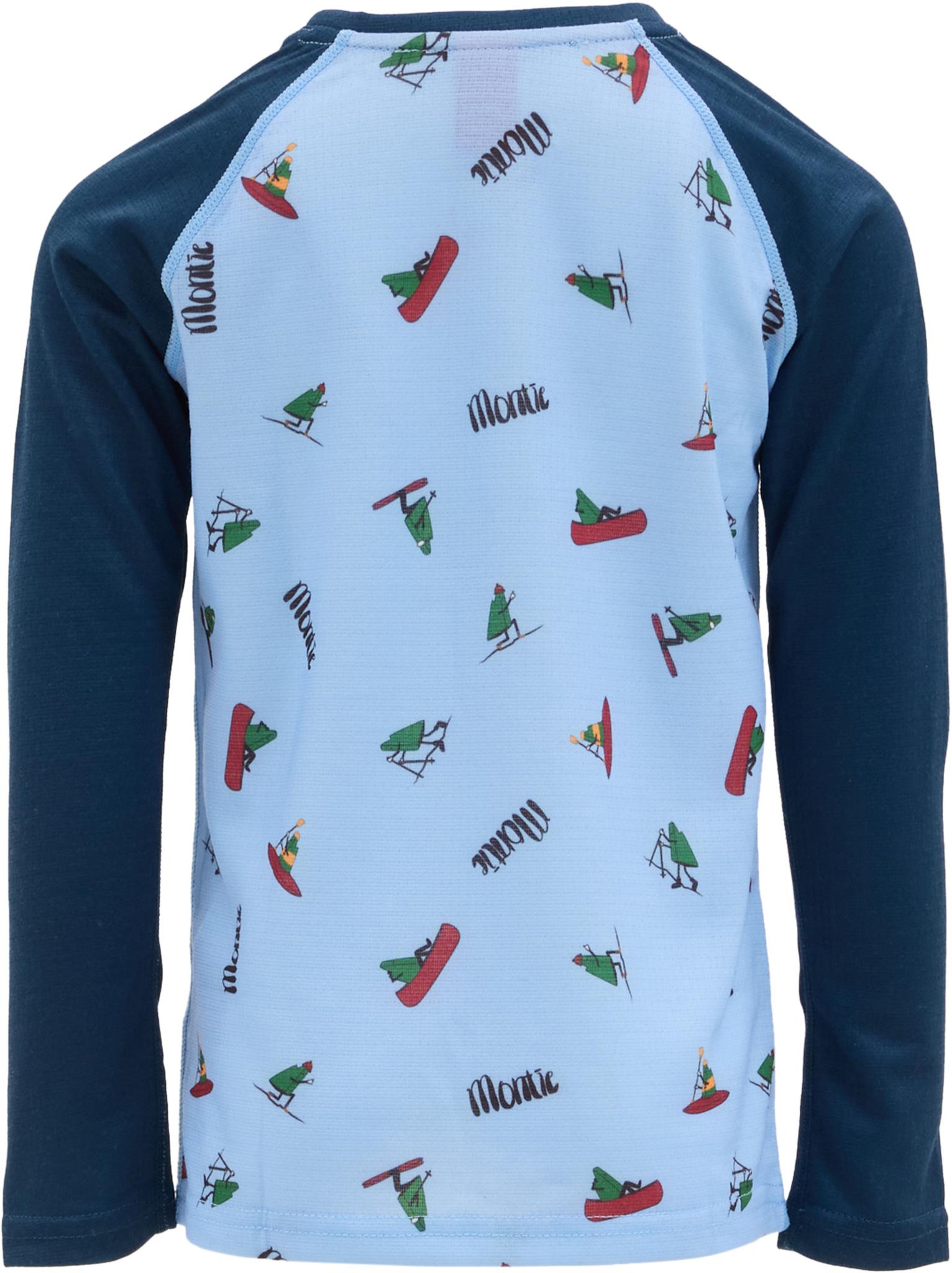 Numéro de l'image de la galerie de produits 3 pour le produit Couche de base pour le haut à col rond MerinoMix Pro - Jeune