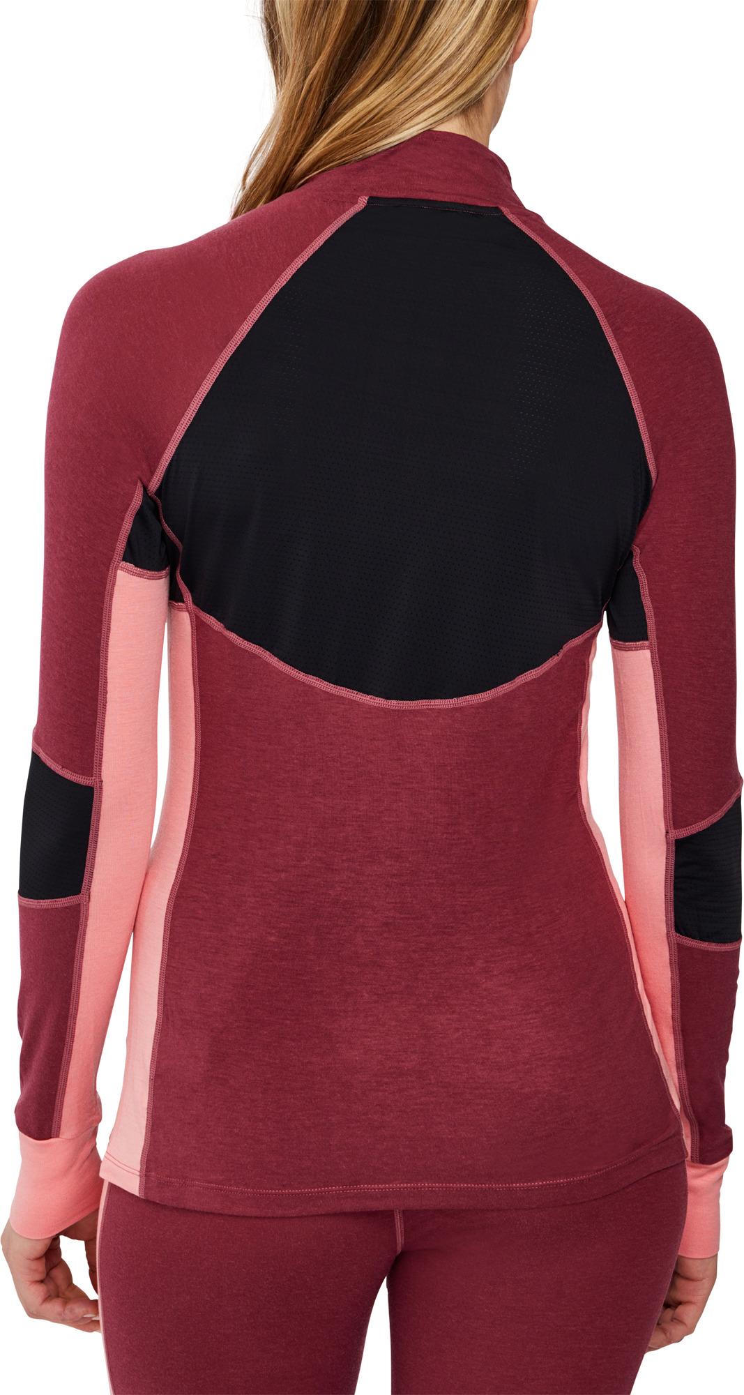 Product gallery image number 2 for product MerinoMix Active Zip Top Base Layer - Women's