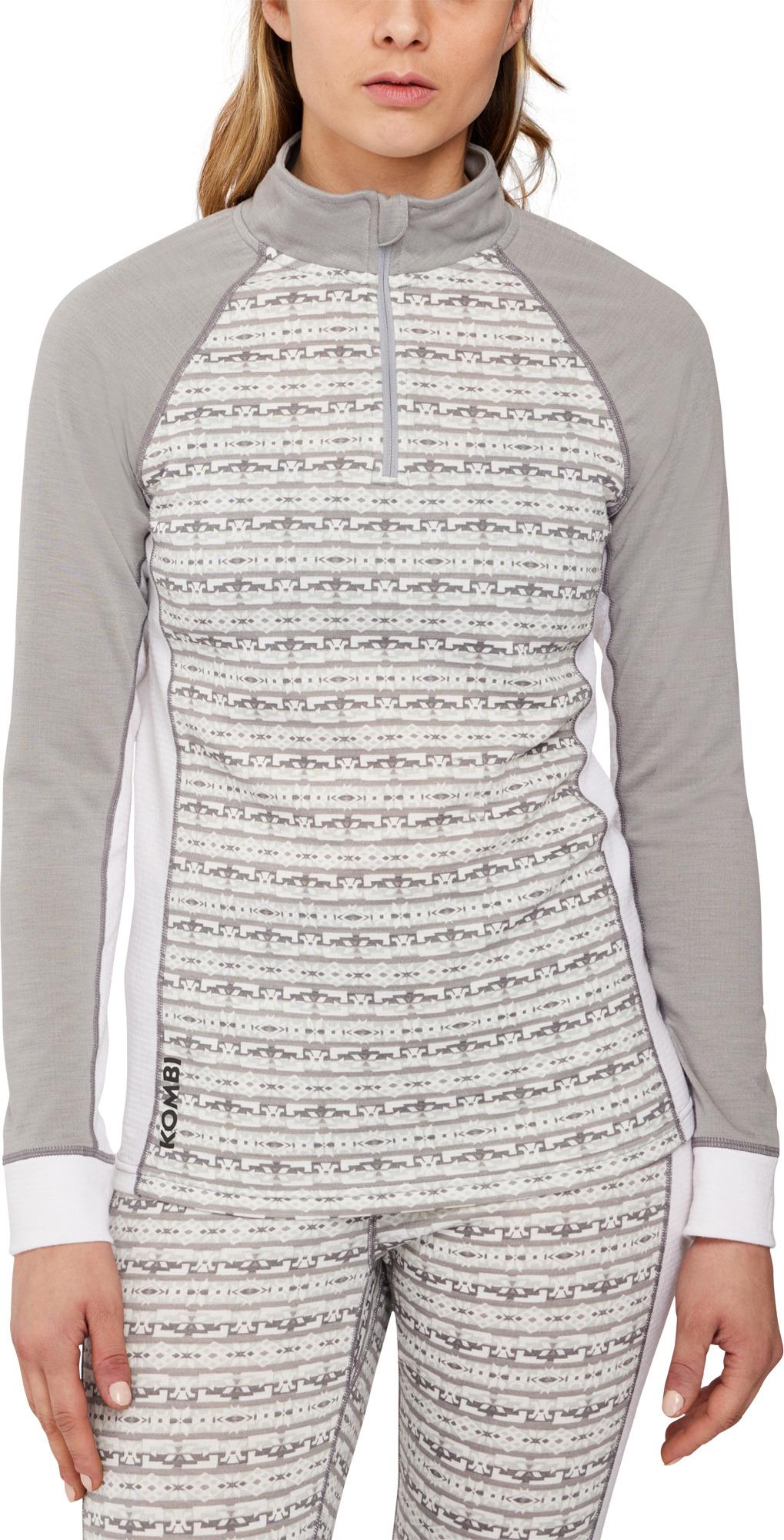 Product gallery image number 1 for product MerinoMix Pro Zip Top Base Layer - Women's