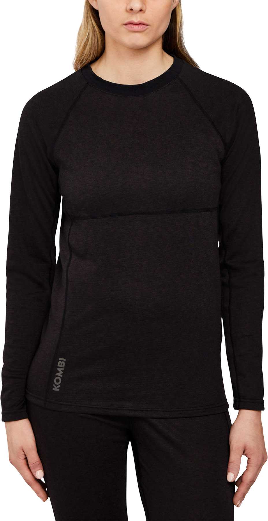 Image de produit pour Haut couche de base à col rond MerinoMix Pro - Femme