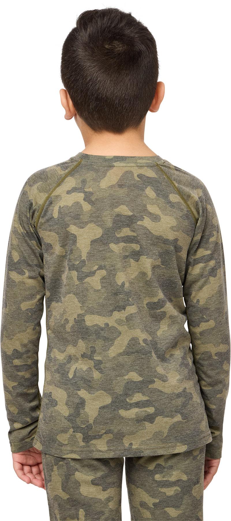 Product gallery image number 2 for product MerinoMIX PRO Crew Top – Juniors