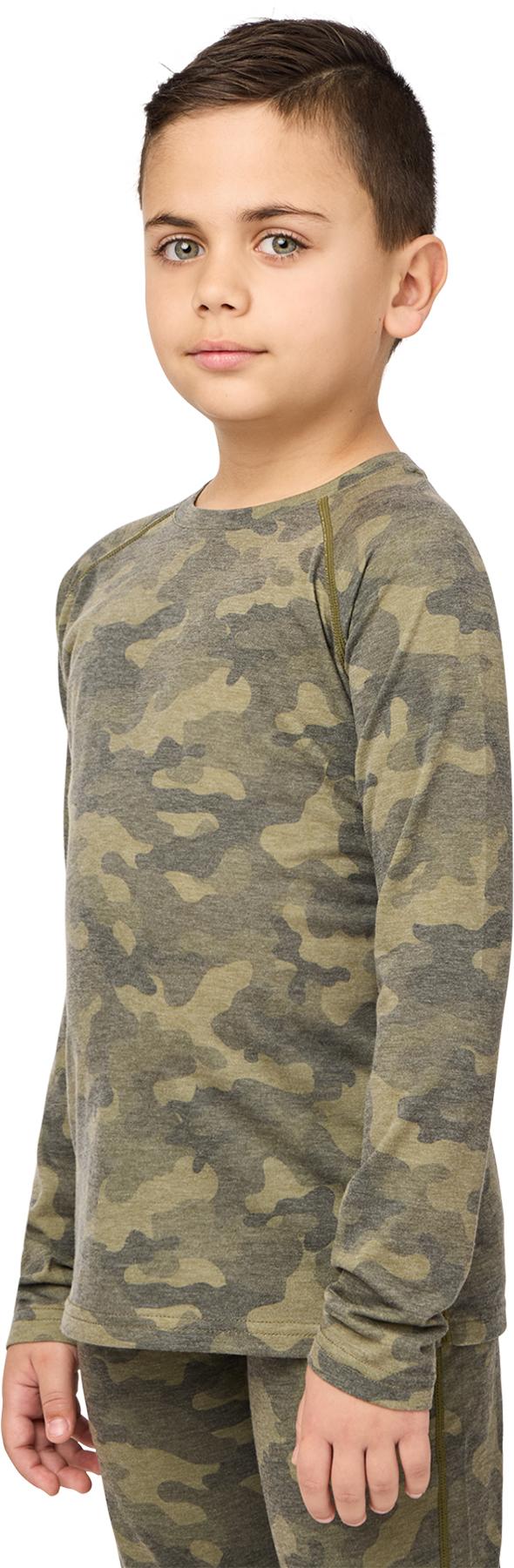 Product gallery image number 3 for product MerinoMIX PRO Crew Top – Juniors