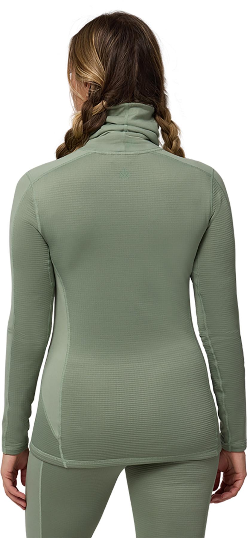 Product gallery image number 3 for product RedHEAT PRO Grid Mock Top – Women