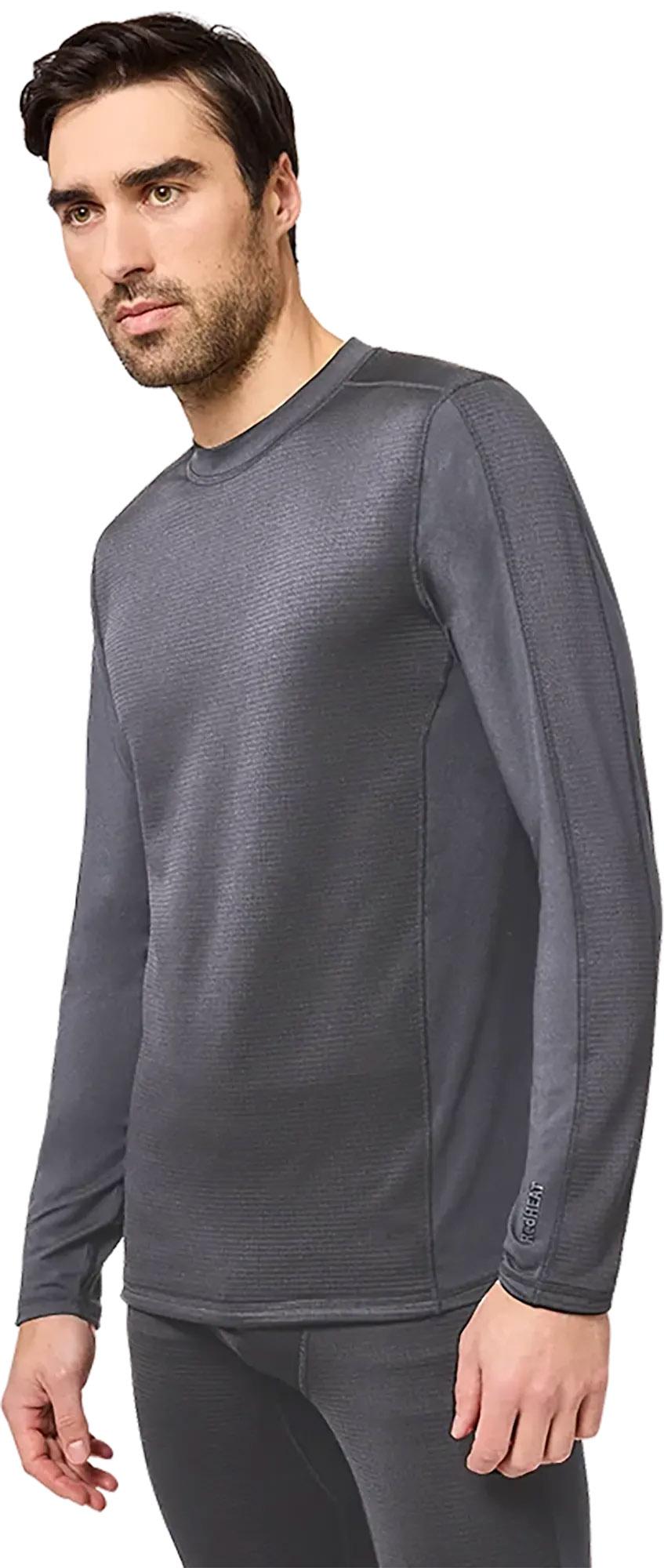 Product gallery image number 2 for product RedHEAT Pro Grid Crew Neck Top - Men's