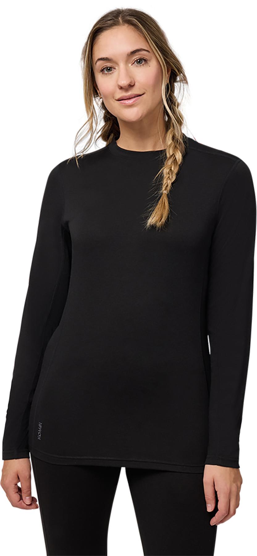 Product gallery image number 1 for product MerinoMIX PRO Crew Top – Women