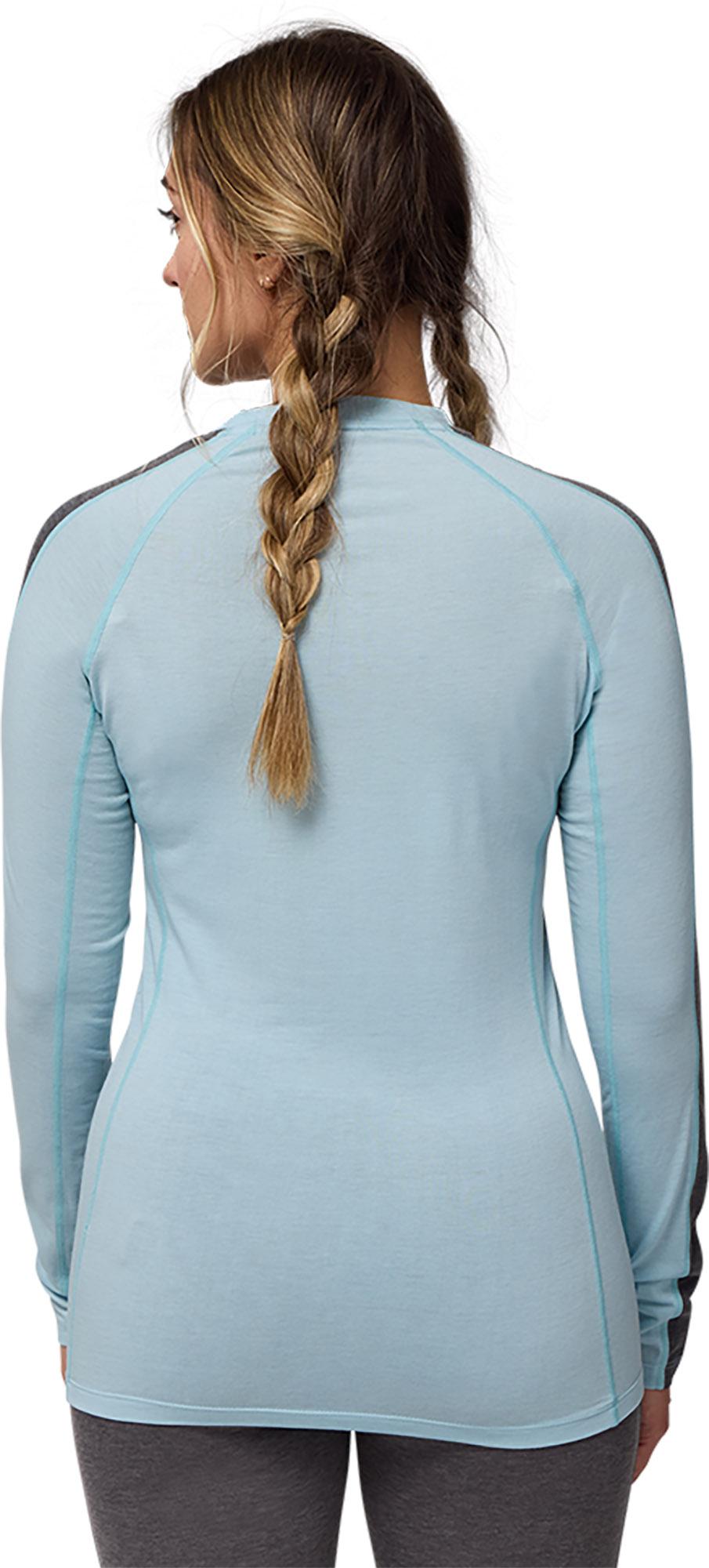 Product gallery image number 2 for product MerinoMix Active Crew Neck Base Layer Top - Women's